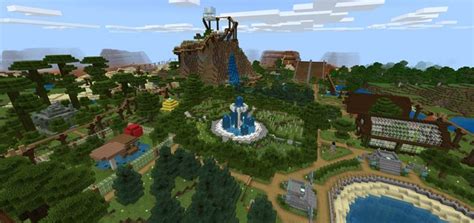 Minecraft Bedrock Zoo [Creation] | Zoo map, Jungle temple, Zoo