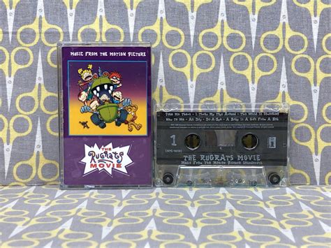 The Rugrats Movie Music From the Motion Picture Cassette Tape | Etsy