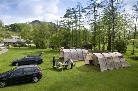 With fields and fells all around, this is a stunning place to camp, and rightly popular with ...