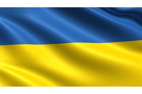 Ukraine Flag, Waving Fabric Texture Graphic by bourjart_20 · Creative ...