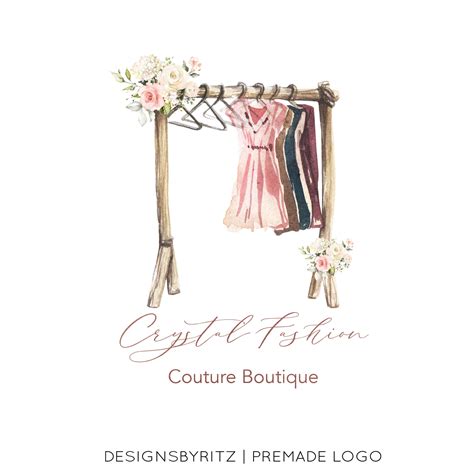 Boutique Logo Design Premade Logo Design Website Logo | Etsy