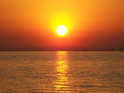 Image detail for -Beautiful Orange Sunset~On Hudson Beach, Florida~, beach, florida ... | Beach ...