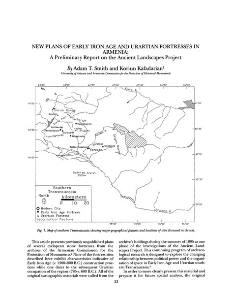 Map of southern Transcaucasia sh | Download Scientific Diagram