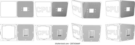 203 Cpu Socket Drawing Images, Stock Photos & Vectors | Shutterstock