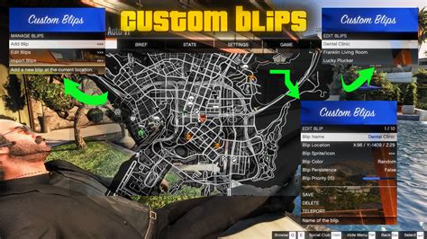 Custom Blips (Save Locations / Co-ordinates on Map) - GTA5-Mods.com