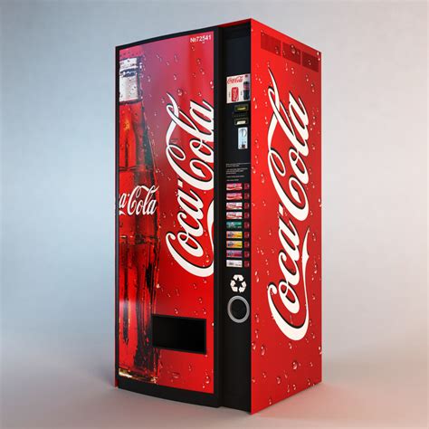 coca cola vending machine obj