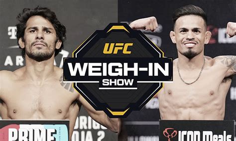 Video: UFC 296 Official Weigh-in Show