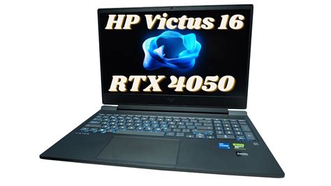 HP Victus 16 (2023) RTX 4050 gaming laptop review - YouTube