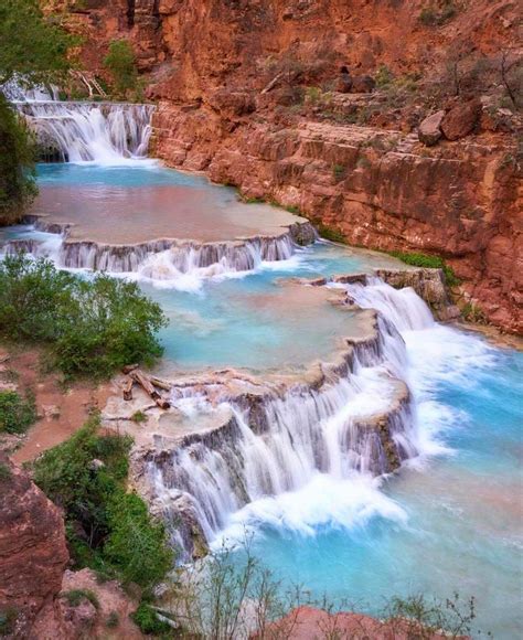 Beaver Falls Supai Arizona by @king_roberto | Beautiful waterfalls, Beaver falls, Waterfall