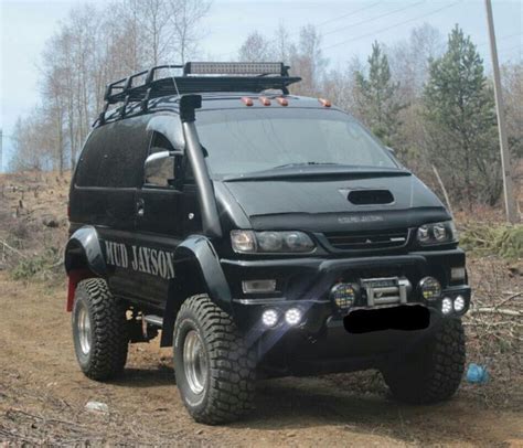 Image result for mitsubishi delica offroad lifted | Delica van, Mini ...