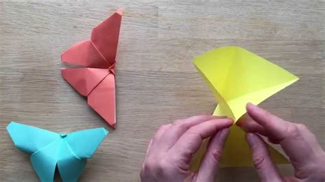 Easy Origami Butterfly - YouTube