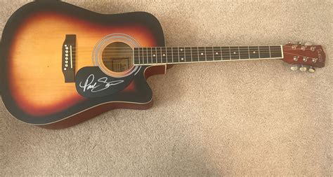 Paul Simon Signed Acoustic Guitar - Etsy