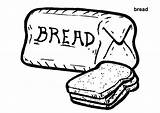 Wheat Bread Coloring Pages  Best Place To Color sketch template