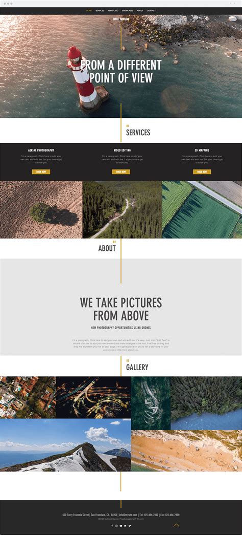 11 New & Beautiful Wix Website Templates You Will Love | Photographer ...