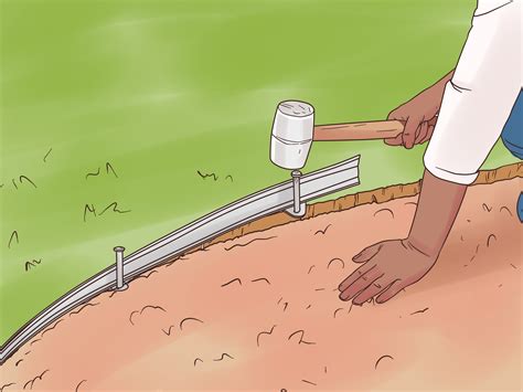 3 Ways to Install Landscape Edging - wikiHow