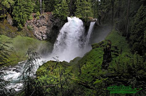 McKenzie River Trail Waterfalls, Oregon