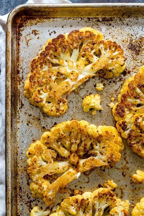 Roasted Cauliflower Steaks Recipe - Jessica Gavin