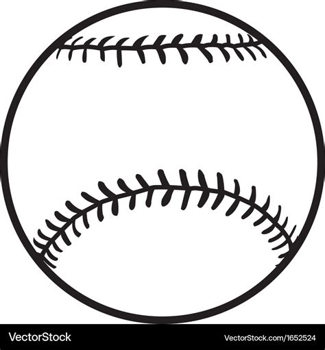 Baseball Royalty Free Vector Image - VectorStock