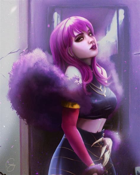 I made a KDA Evelynn fanart🥰I hope you enjoy it! Let me know if you ...