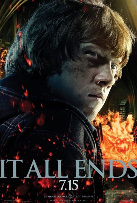 POSTER: Ron Weasley front and center — Major Spoilers — Comic Book Reviews, News, Previews, and ...