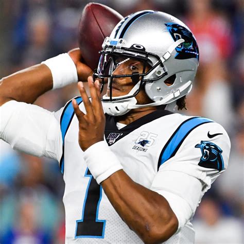 Cam Newton's Injury Is Mid-Foot Sprain; CAR 'Cautiously Optimistic' About Week 1 | News, Scores ...