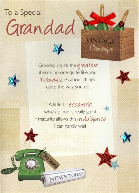 Special Grandad Birthday Greeting Card | Cards | Love Kates