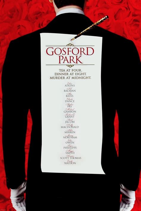 Gosford Park DVD Release Date