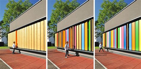 A colorful interactive facade was designed for this kindergarten - Architecture