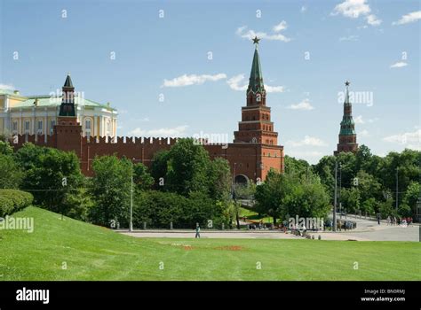 Moscow Kremlin towers Stock Photo - Alamy