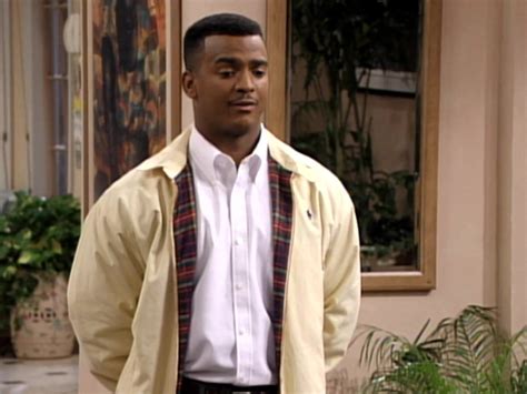 Carlton Banks from 'the Fresh Prince of Bel Air' is often sporting the ...