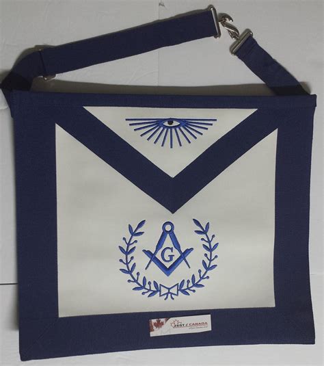 Masonic Master Mason Apron NB Dark Blue - Etsy