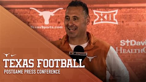 Texas Football Postgame Press Conference vs Alabama [Sept. 10, 2023 ...