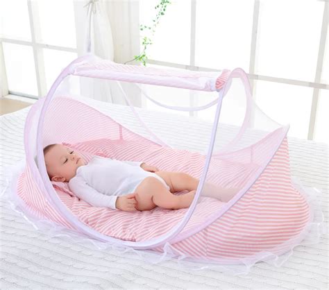 0 3Y Baby Mosquito Net Newborn Babies Bed Cot Ger Type Mosquito Netting for Children Folding ...