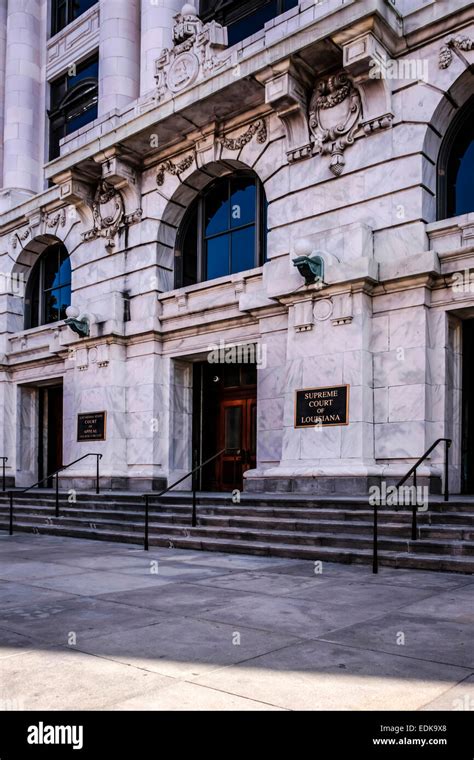 The Supreme Court of Louisiana building in New Orleans Stock Photo - Alamy