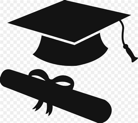 Graduation Ceremony Square Academic Cap Silhouette Clip Art, PNG ...