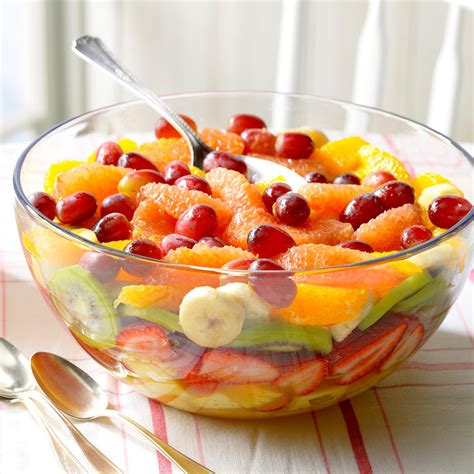 Layered Fresh Fruit Salad Recipe | Taste of Home