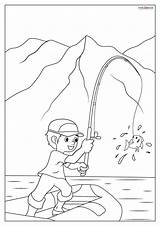 Free Printable Fishing Coloring Pages For Kids sketch template