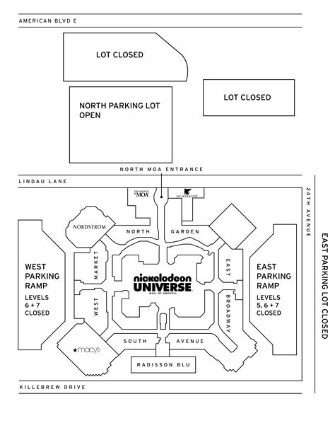 Marvel Stadium Parking Map