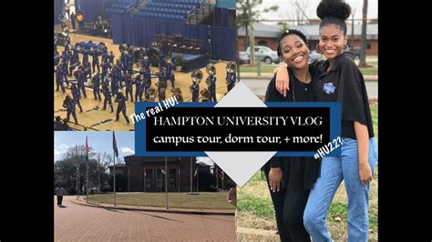 HAMPTON UNIVERSITY VLOG: campus tour, dorm tour + more! - YouTube