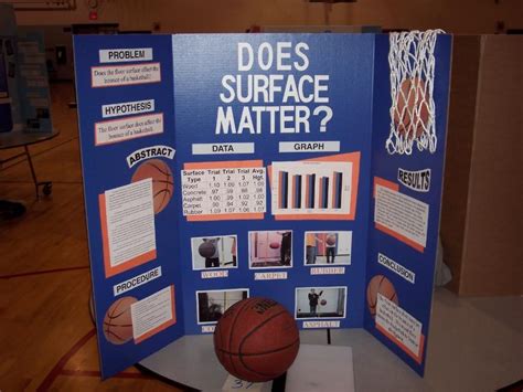 Basketball | Cool science fair projects, Kids science fair projects, Science fair