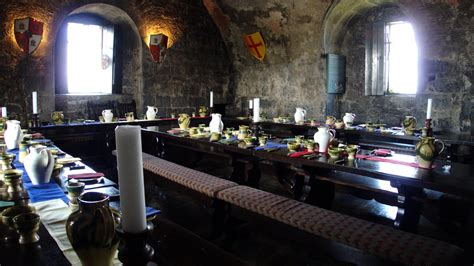 Banquet hall in Dunguaire Castle | Banquet hall in Dunguaire… | Flickr
