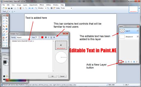 You Can Easily Create Editable Text in Paint.NET