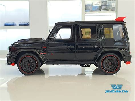 Xe Mô Hình Mercedes-Benz G63 Brabus G900 Rocket Black 1:18 GTSpirit (Đ ...