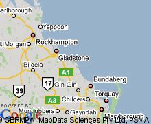 Map of Town Of 1770, Queensland | Hotels Accommodation