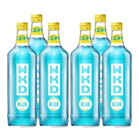 WKD Blue £2.99, 6 x 70cl - Bulkco