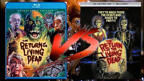 THE RETURN OF THE LIVING DEAD (1985) 4KUHD VS BLURAY SIDE BY SIDE COMPARISON - YouTube