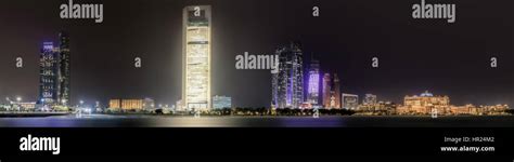 Abu Dhabi Skyline Stock Photo - Alamy