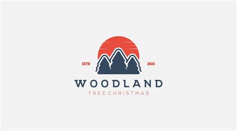 Woodland vector icon logo design illustration 14720725 Vector Art at ...