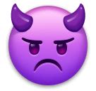 Emojiology Angry Face With Horns