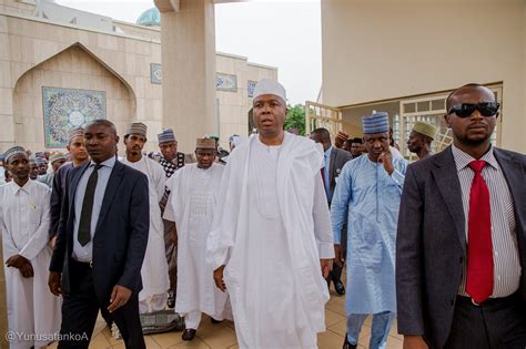 PHOTOS: Saraki, Tambuwal attend funeral of Imam Imam | TheCable